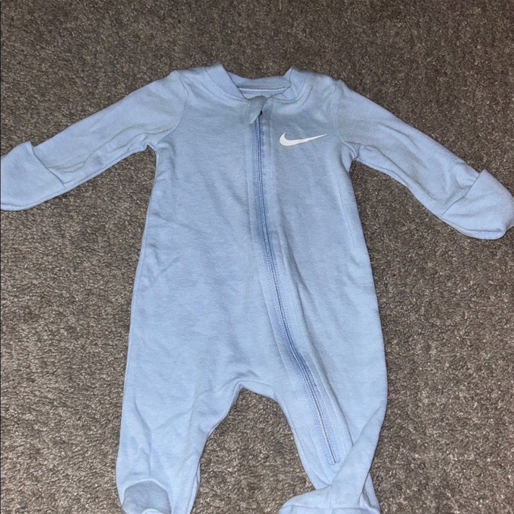 Nike Blue Footies One Piece